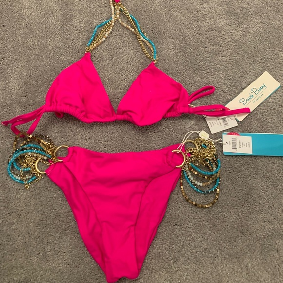 Beach Bunny Sierra swimsuit Top i bottom brand new - Picture 6 of 6